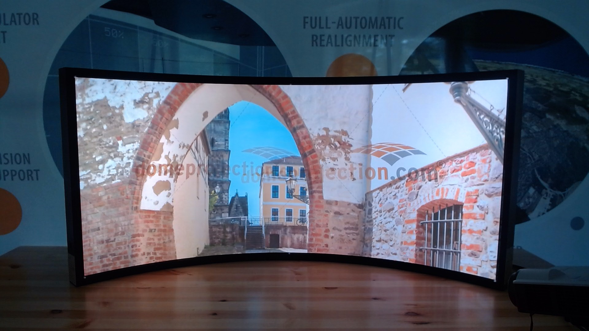 Result of a ProjectionTools calibration